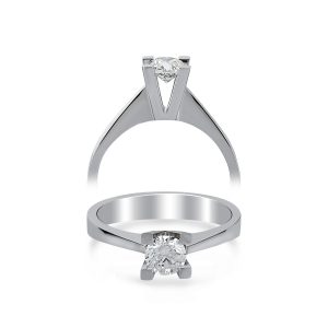 Solitaire Diamond Ring 0.13 Carat - SPR30601
