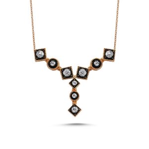Diamond Necklace 0,69 Carat - ELM16736