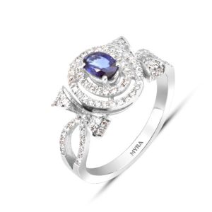 Sapphire Diamond Ring 0,73 Carat - PIR9528