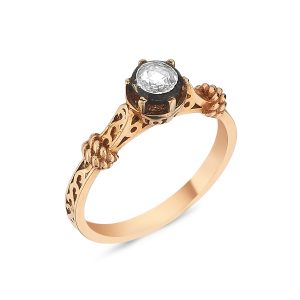 Solitaire Diamond Ring 0,18 Carat - SD102