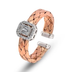 Baguette Diamond Ring 0,15 Carat - BGT5327