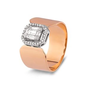 Baguette Diamond Ring 0,26 Carat - BGT3257